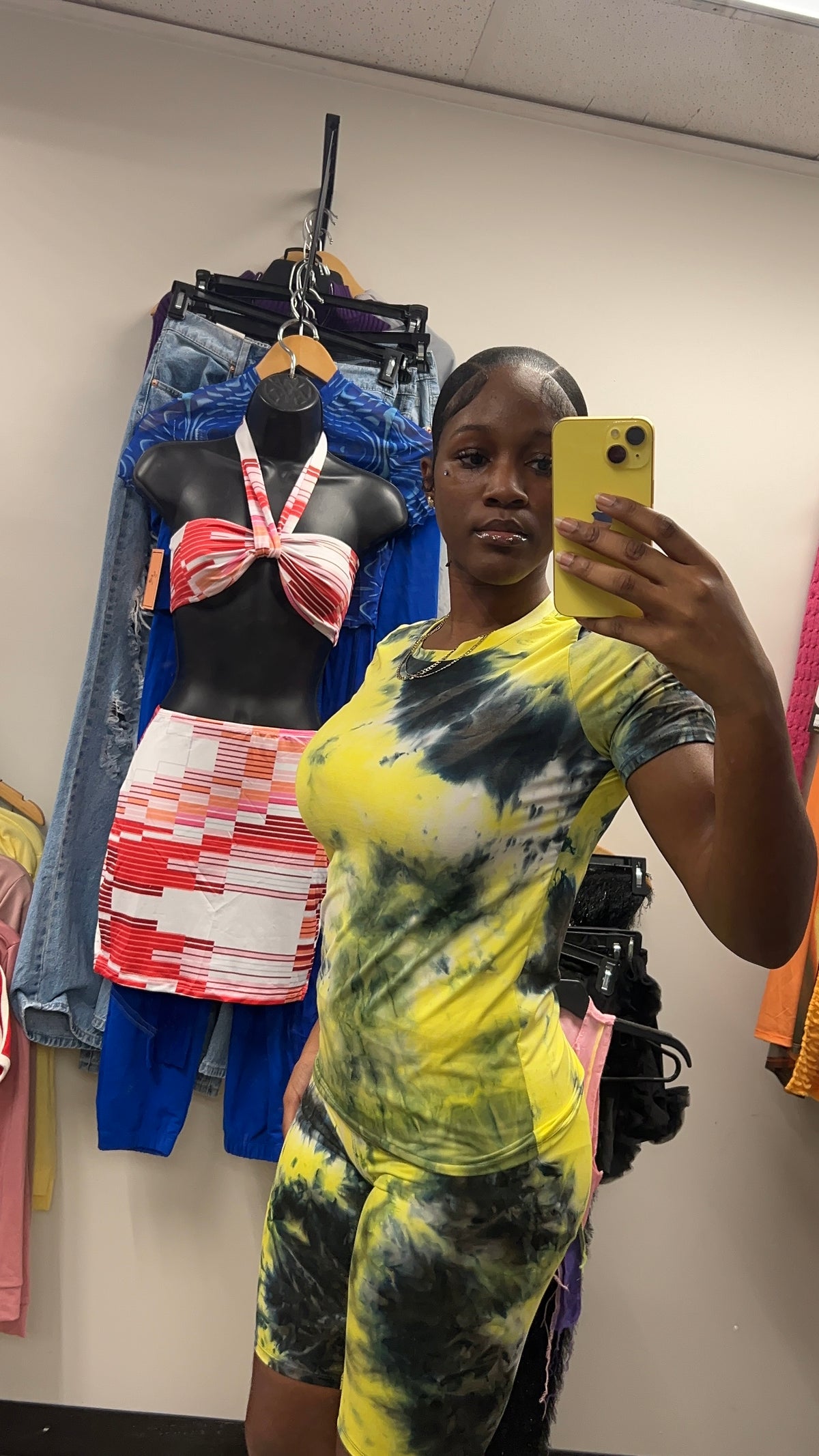 Tie Dye Lounge Short Set