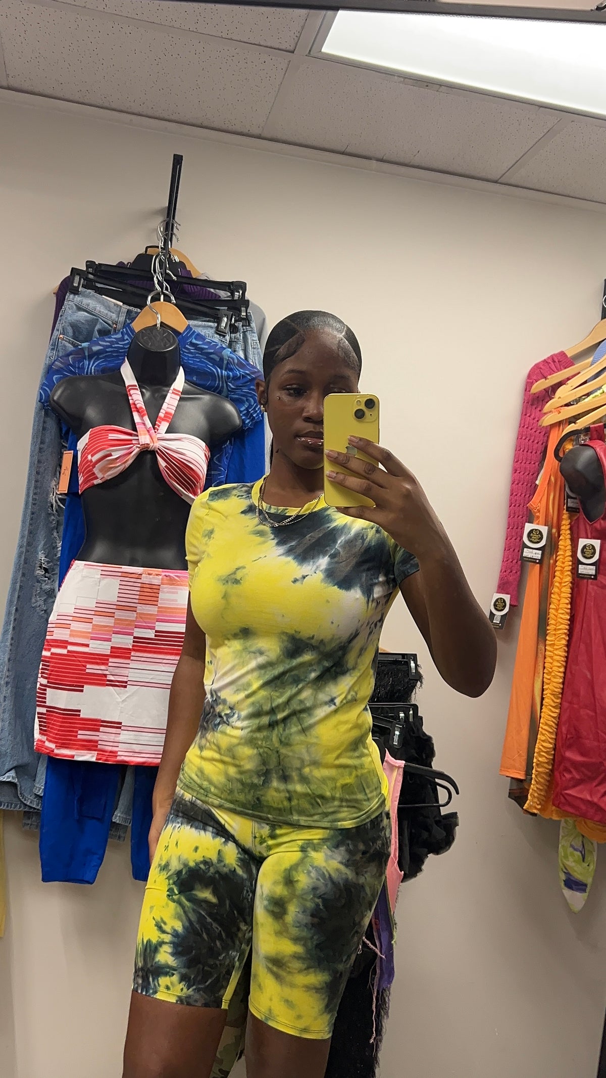 Tie Dye Lounge Short Set